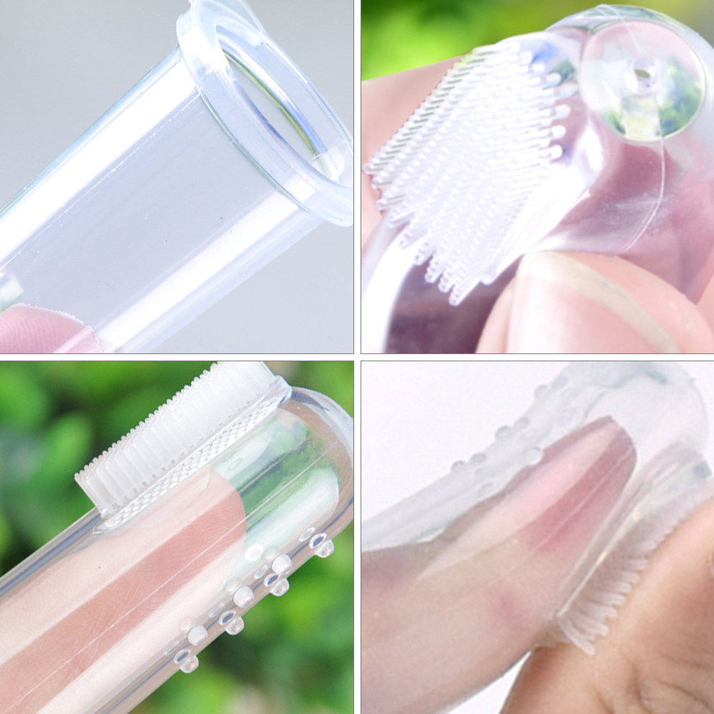 10 Sets Baby Finger Toothbrush - Baby Products Hygiene 评论和价格