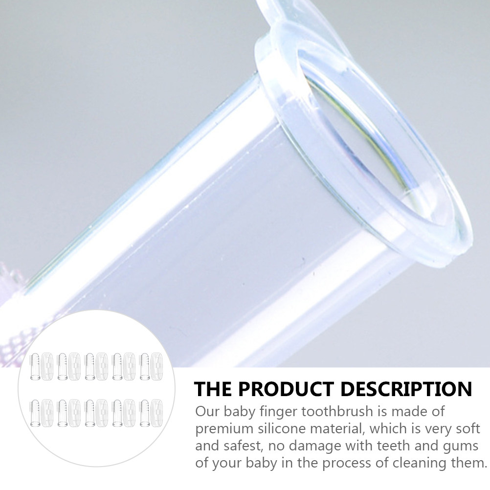 10 Sets Baby Finger Toothbrush - Baby Products Hygiene 评论和价格