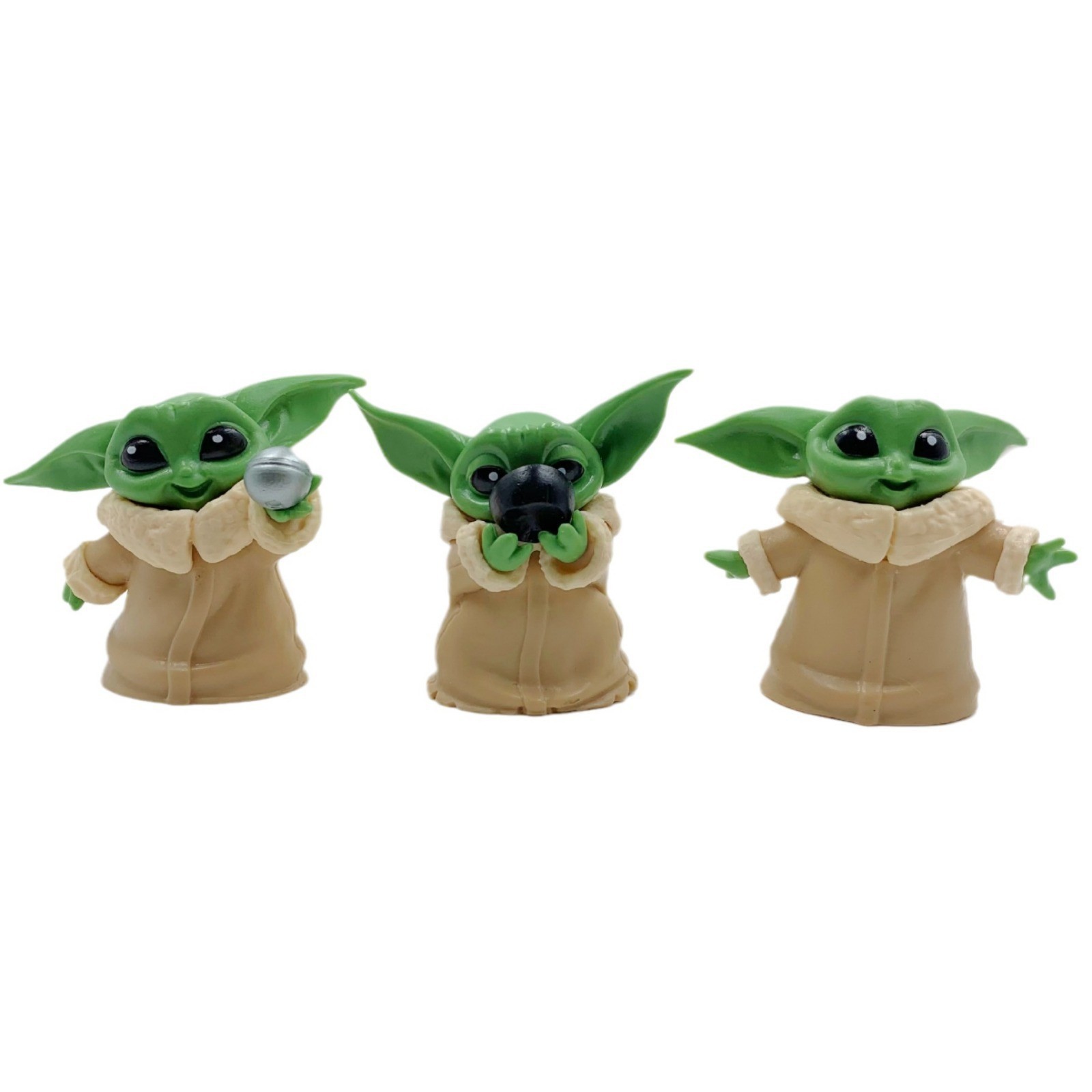6PCS Star Wars 4-6cm ToyS Mast - Baby Yoda Products 评论和价格