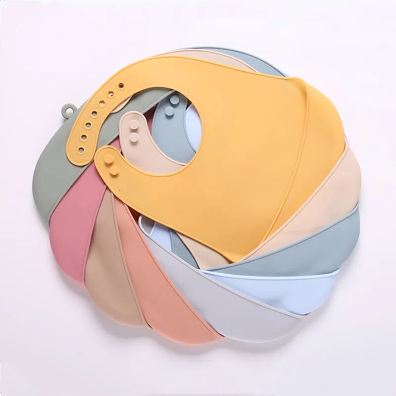 Silicone bib for baby meals -  - Baby Products Hygiene 评论和价格